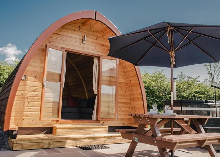 Wensleydale Glamping Pods Hotel Redmire photo